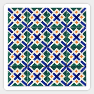 Azulejo #6 — Portuguese tilework Sticker